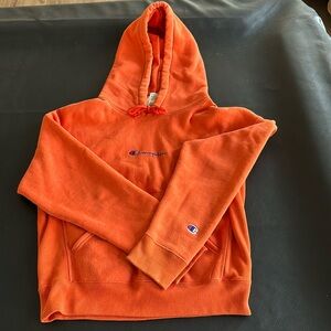 Orange Champion Hoodie